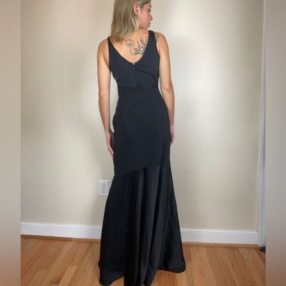 Calvin Klein Black Evening Dress Gown - Picture 2 of 5